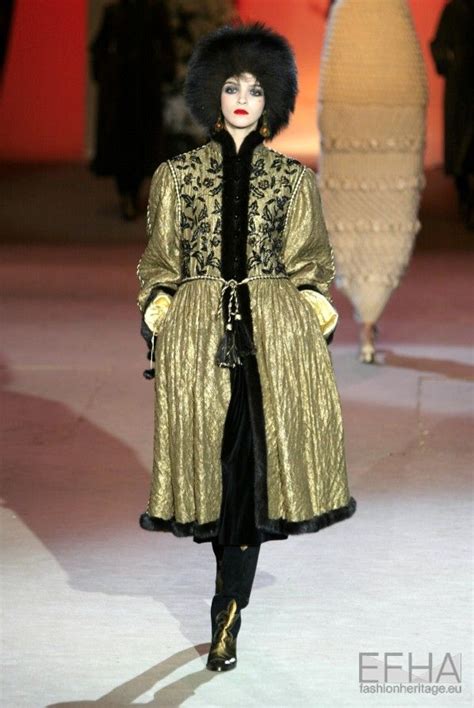 Yves Saint Laurent Retrospective show, January 2002 